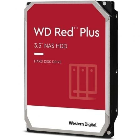 Disco Duro Western Digital WD Red Plus NAS 10TB/ 3.5'/ SATA III/ 256MB - Tiensol