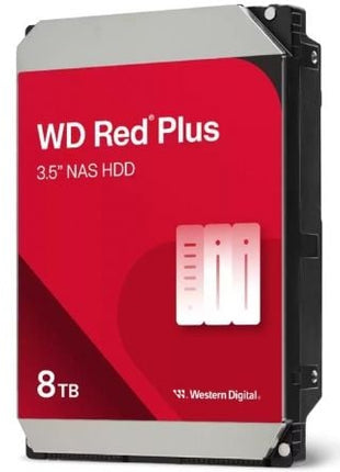 Disco Duro Western Digital WD Red Plus NAS 8TB/ 3.5'/ SATA III/ 256MB - Tiensol