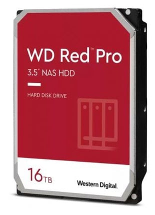 Disco Duro Western Digital WD Red Pro NAS 16TB/ 3.5'/ SATA III/ 512MB - Tiensol