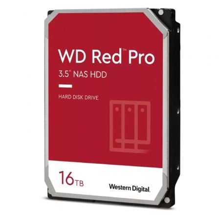 Disco Duro Western Digital WD Red Pro NAS 16TB/ 3.5'/ SATA III/ 512MB - Tiensol