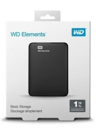 Disco Externo Western Digital WD Elements Portable 1TB/ 2.5'/ USB 3.0 - Tiensol