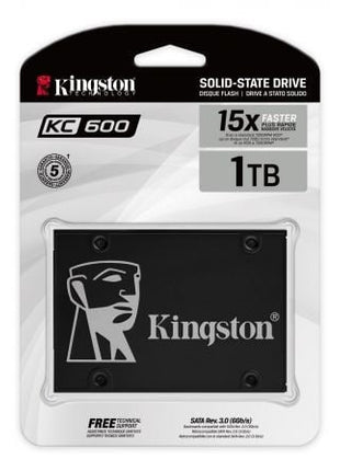 Disco SSD Kingston KC600 1TB/ SATA III/ Full Capacity - Tiensol