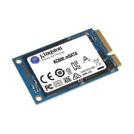 Disco SSD Kingston KC600 256GB/ mSATA/ Full Capacity - Tiensol