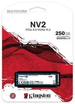 Disco SSD Kingston NV2 250GB/ M.2 2280 PCIe NVMe - Tiensol