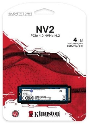 Disco SSD Kingston NV2 4TB/ M.2 2280 PCIe 4.0 NVMe - Tiensol