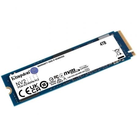 Disco SSD Kingston NV2 4TB/ M.2 2280 PCIe 4.0 NVMe - Tiensol