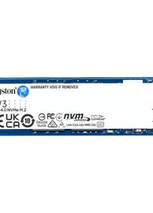 Disco SSD Kingston NV3 500GB/ M.2 2280 PCIe NVMe - Tiensol