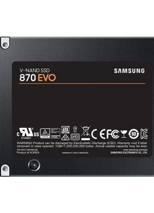 Disco SSD Samsung 870 EVO 4TB/ SATA III/ Full Capacity - Tiensol