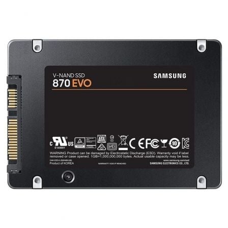 Disco SSD Samsung 870 EVO 4TB/ SATA III/ Full Capacity - Tiensol