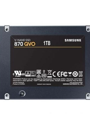 Disco SSD Samsung 870 QVO 1TB/ SATA III/ Full Capacity - Tiensol