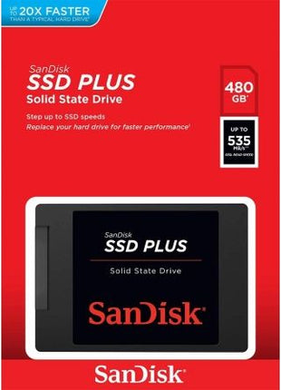 Disco SSD SanDisk Plus 480GB/ SATA III - Tiensol