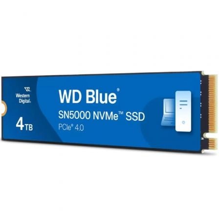 Disco SSD Western Digital WD Blue SN5000 4TB/ M.2 2280 PCIe - Tiensol