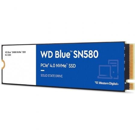 Disco SSD Western Digital WD Blue SN580 1TB/ M.2 2280 PCIe - Tiensol