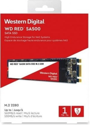 Disco SSD Western Digital WD Red SA500 NAS 1TB/ M.2 2280 - Tiensol