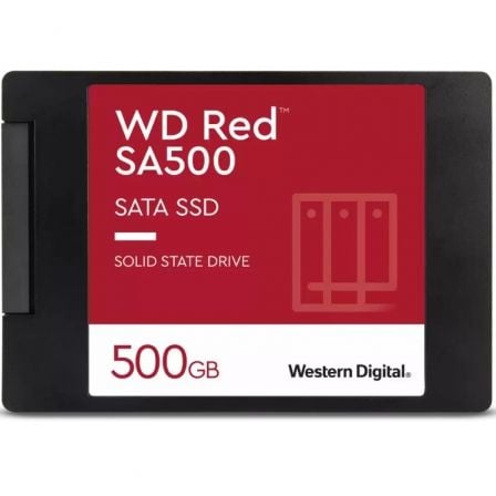 Disco SSD Western Digital WD Red SA500 NAS 500GB/ SATA III - Tiensol