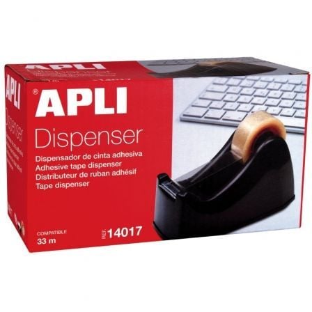 Dispensador de Cinta Adhesiva Apli 14017/ 140 x 65mm - Tiensol