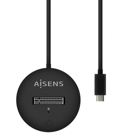 Dock USB Tipo - C para SSD M2 SATA/NVMe Aisens ASUC - M2D013 - BK/ Negro - Tiensol