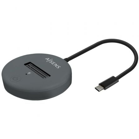 Dock USB Tipo - C para SSD M2 SATA/NVMe Aisens ASUC - M2D014 - GR/ Gris - Tiensol