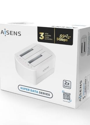 Docking Station para Discos Duros Aisens ASDS - D02W - Tiensol