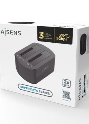 Docking Station para Discos Duros Aisens ASDS - D03B - Tiensol