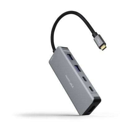 Docking Tipo - C Nanocable 10.16.1006/ 2xUSB/ 1xHDMI 4K/ 2xUSB Tipo - C/ 1xUSB Tipo - C PD - Tiensol