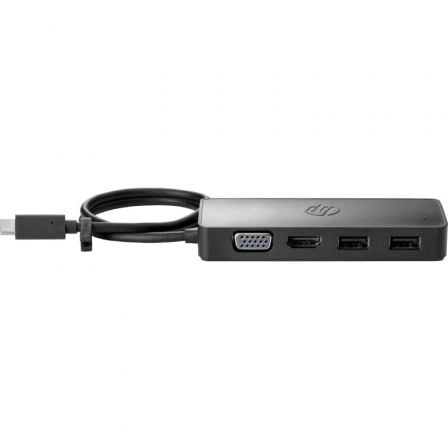 Docking USB 3.0 Tipo - C HP USB - C Travel G2/ 2xUSB/ 1xHDMI/ 1xVGA/ Negro - Tiensol