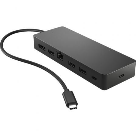 Docking USB Tipo - C HP 50H98AA/ 2xUSB/ 1xHDMI/ 1xRJ45/ 1xDisplayPort/ 1xUSB Tipo - C/ Negro - Tiensol