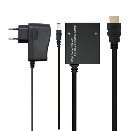 Duplicador HDMI Nanocable 10.25.3502/ HDMI Macho - 2x HDMI Hembra - Tiensol