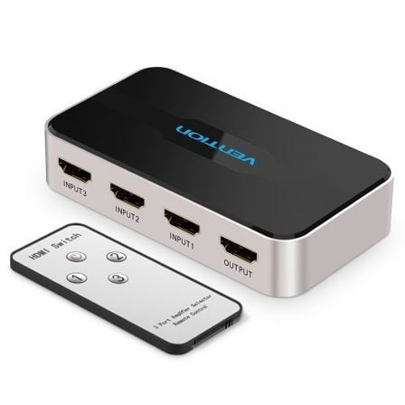 Duplicador HDMI Vention AFFH0/ 4x HDMI Hembra - HDMI Macho - Tiensol