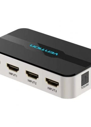 Duplicador HDMI Vention AFJH0/ 3x HDMI Hembra - HDMI Macho / 1x Audio - Tiensol