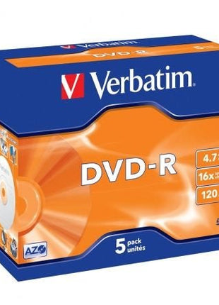 DVD - R Verbatim Advanced AZO 16X/ Caja - 5uds - Tiensol