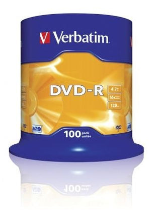 DVD - R Verbatim Advanced AZO 16X/ Tarrina - 100uds - Tiensol