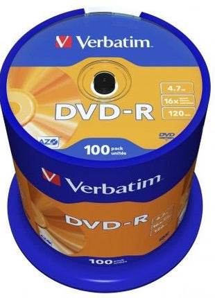 DVD - R Verbatim Advanced AZO 16X/ Tarrina - 100uds - Tiensol