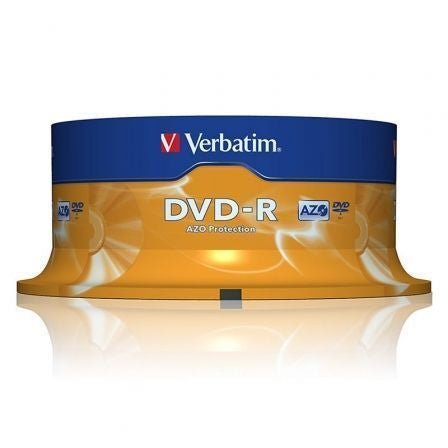 DVD - R Verbatim Advanced AZO 16X/ Tarrina - 25uds - Tiensol