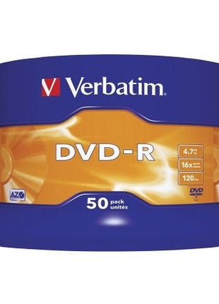 DVD - R Verbatim Advanced AZO 16X/ Tarrina - 50uds - Tiensol