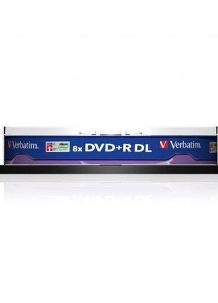 DVD+R Doble Capa Verbatim Advanced AZO 8X/ Tarrina - 10uds - Tiensol