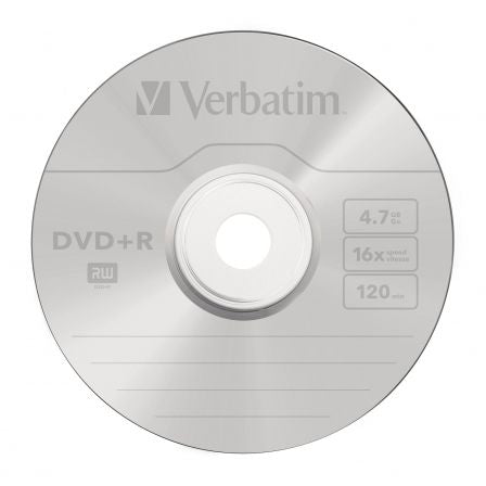 DVD+R Verbatim Advanced AZO 16X/ Tarrina - 25uds - Tiensol