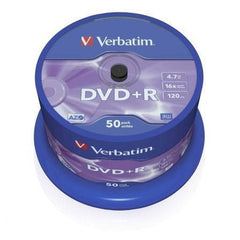 DVD+R Verbatim Advanced AZO 16X/ Tarrina - 50uds - Tiensol