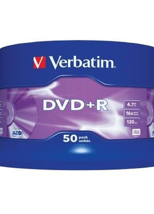 DVD+R Verbatim Advanced AZO 16X/ Tarrina - 50uds - Tiensol