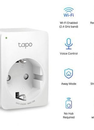 Enchufe WiFi Inteligente TP - Link Tapo P100 - Tiensol