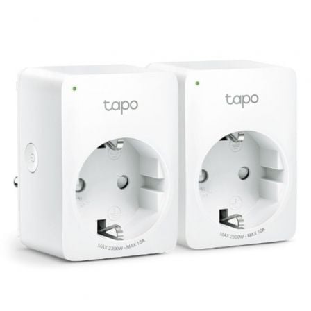 Enchufe WiFi Inteligente TP - Link Tapo P100/ Pack 2 - Tiensol