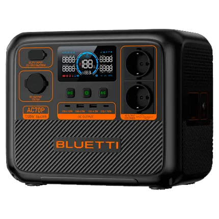 Estación de Energía Portátil Bluetti AC70P - Tiensol