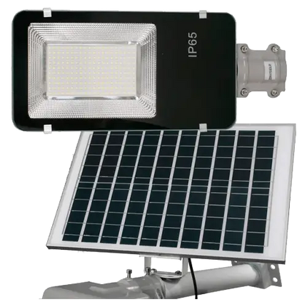 Farola Solar 200W 4200K 2500 Lúmenes 24Ah JND - 74563 - Tiensol