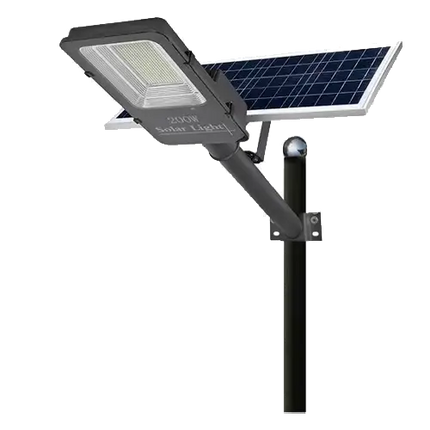 Farola Solar 200W 6000K 3700 Lúmenes 50Ah JNL - 74560 - Tiensol