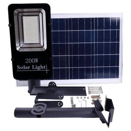 Farola Solar 200W 6000K 3700 Lúmenes 50Ah JNL - 74560 - Tiensol