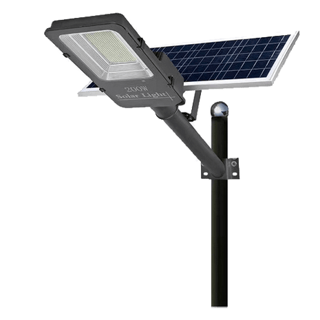 Farola Solar 200W 6000K 3700 Lúmenes 50Ah JNL - 74560 - Tiensol