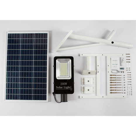 Farola Solar 300W 6000K 4000 Lúmenes 70Ah JNL - 74570 - Tiensol