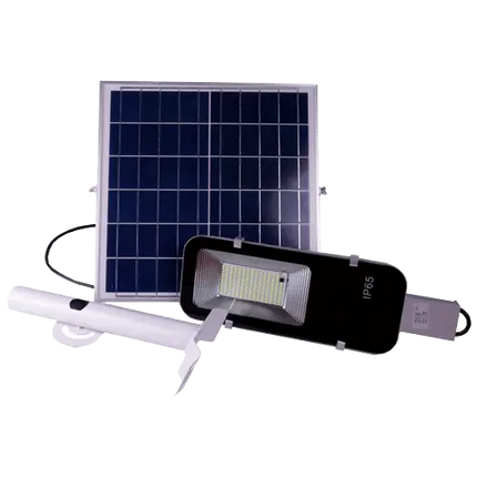 Farola Solar 50W 6000K 700 Lúmenes 12Ah JND - 7480 - Tiensol