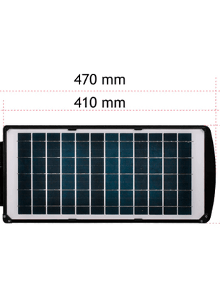 Farola Solar 60W 6000K 950 Lúmenes 5Ah JNL - 74820 - Tiensol