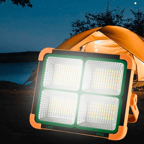 Foco LED Portátil 200W | Batería 6Ah - Tiensol